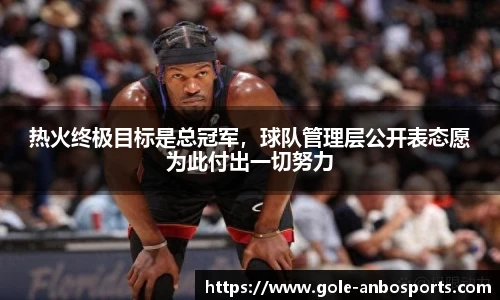 热火终极目标是总冠军，球队管理层公开表态愿为此付出一切努力